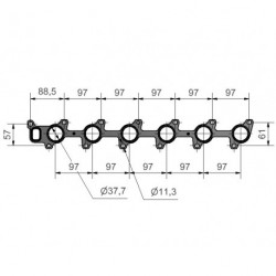 MULTI LAYER STEEL GASKET