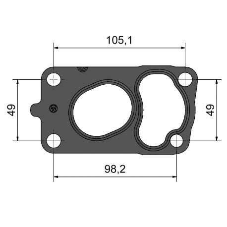 Multi layes steel gasket