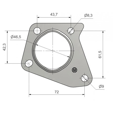 Steel gasket