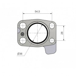 Multi layes steel gasket