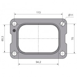 Steel gasket