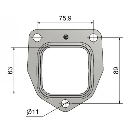 Steel gasket