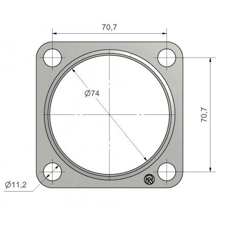 Steel gasket