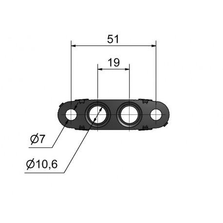 Steel gasket